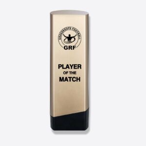 GRF Player of the Match Award Gold (220mm)
